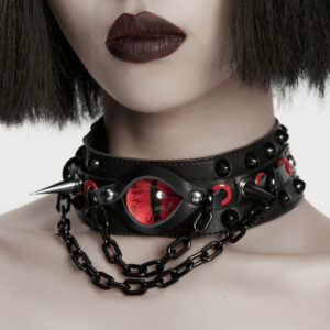 Punk Demon's Eye Choker