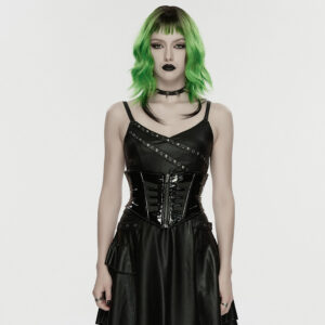 Glossy Cyberpunk Corset