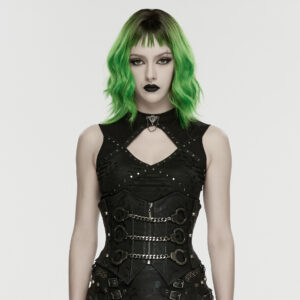 Punk Handcuffs Chain Corset