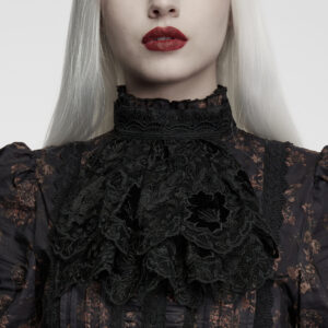 Goth Lace Collar