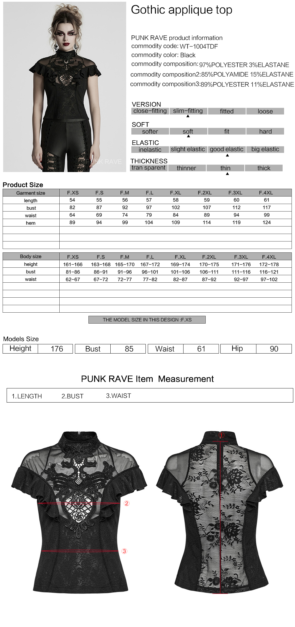 Gothic Applique Top - Image 10