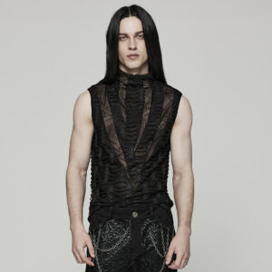 Goth Sharp Teeth Vest