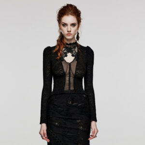 Rose Lace Gothic Shirt
