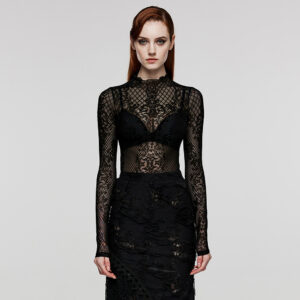 Gothic Mystery Mesh Shirt