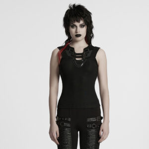 Sleeveless Cyberpunk Top 