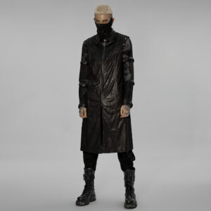 Punk Personalized Hollow Out Coat