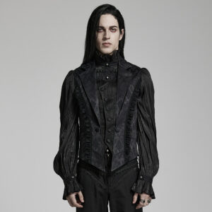 Goth Lapel Waistcoat