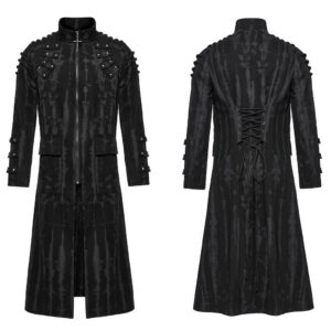 Punk Printed Long Jacket