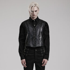 Goth Printed Waistcoat