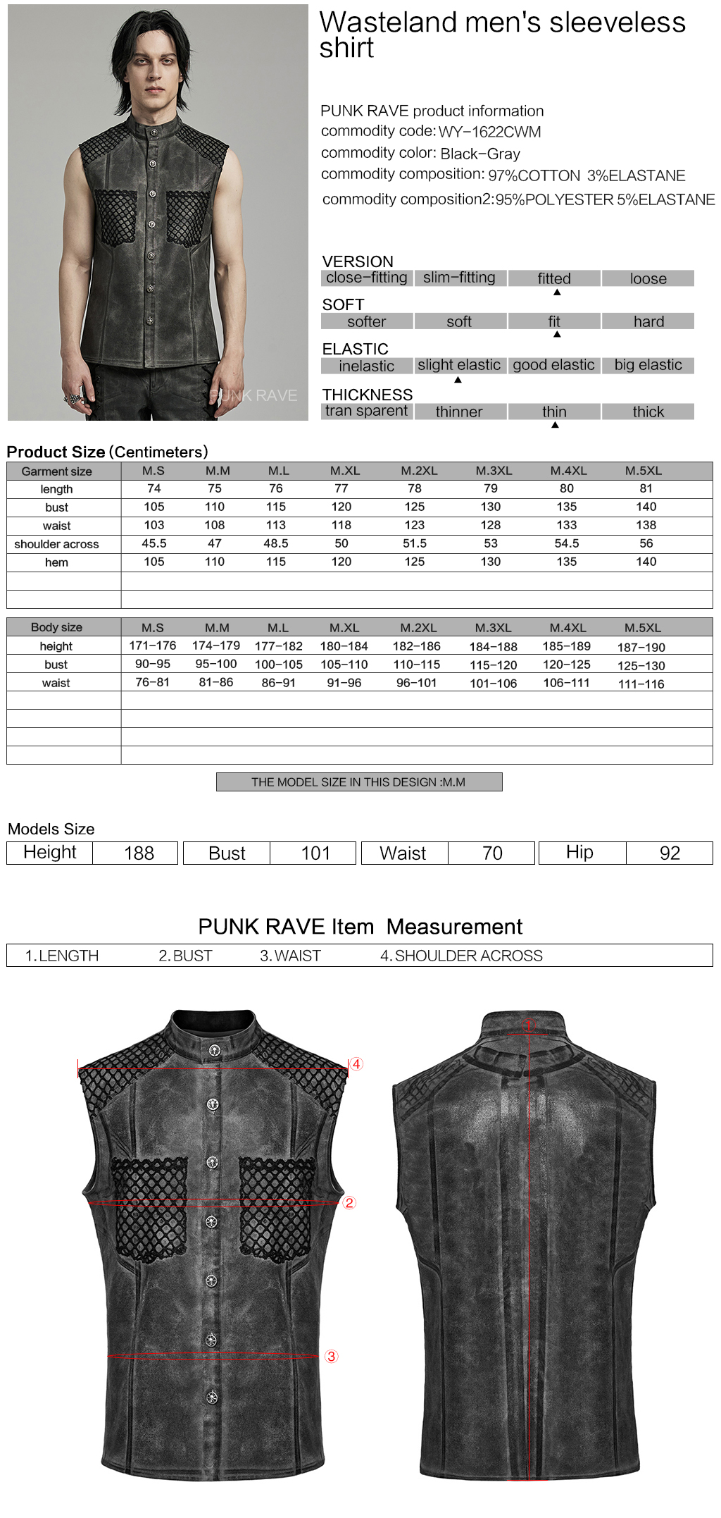 Wasteland Men's Sleeveless Shirt - Image 10