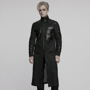Sleek Design Cyberpunk Coat