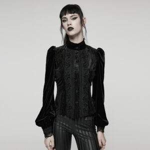 Velvet Rose Goth Shirt