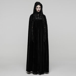 Goth Velvet Cloak