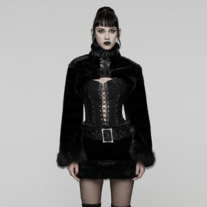Punk Ultra-Soft Faux Fur Coat