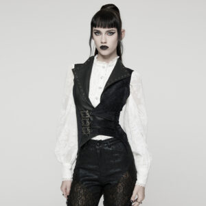 Punk Goth Waistcoat