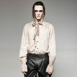 Steampunk Tie Shirt - White