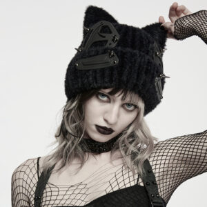 Cyberpunk Cat Eared Beanie