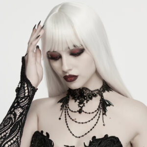 Gothic Bat Necklace