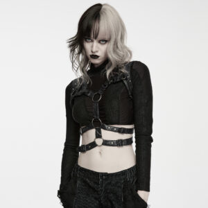 Punk Faux Leather Harness