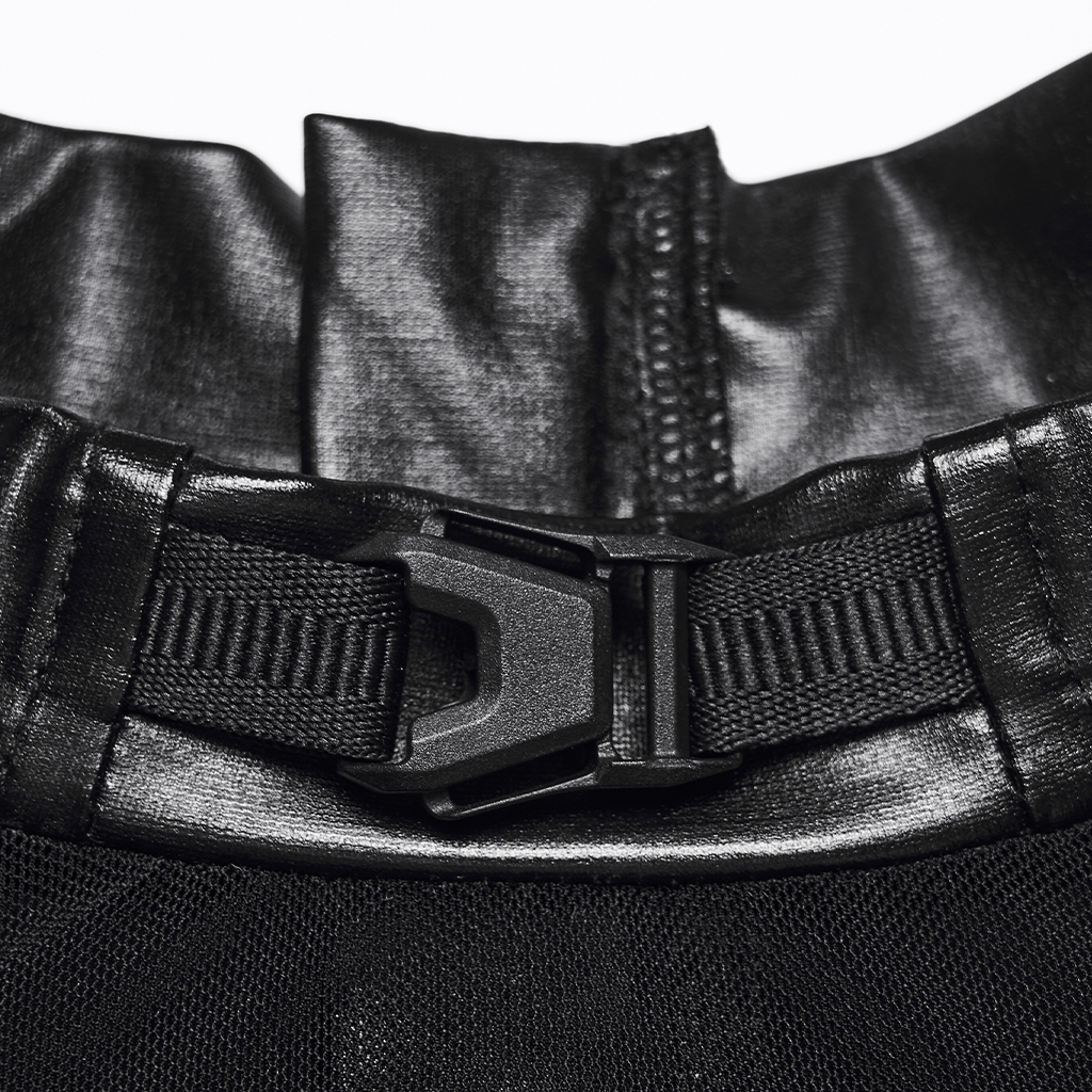 Cyberpunk Buckle Long Sleeve T-Shirt - Image 6