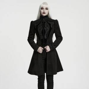 Goth Vintage Court Appliqué Coat