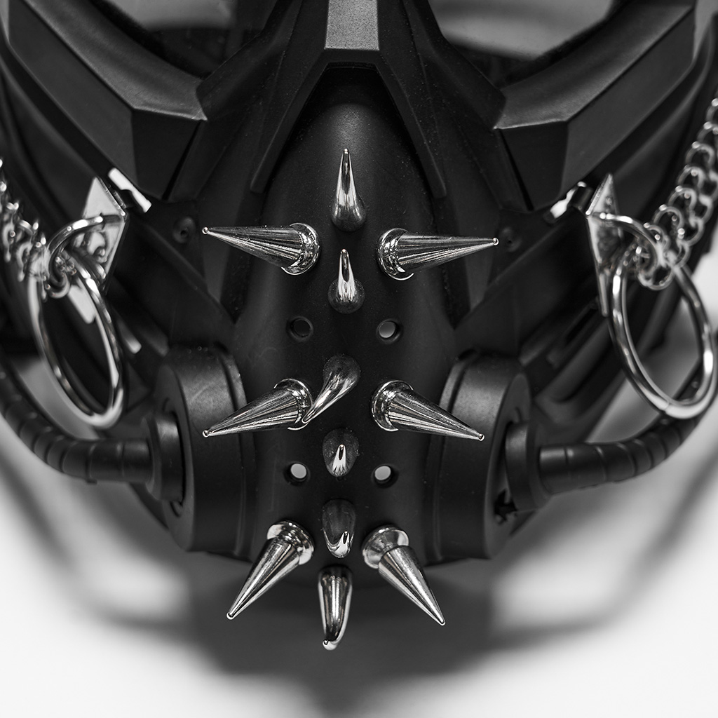 Spiked Cyber Mechanical Mask - Image 9
