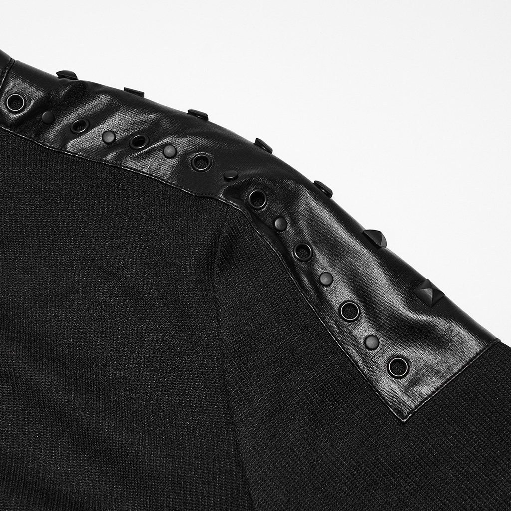 Punk Metal Trimmed Long Sleeve - Image 8