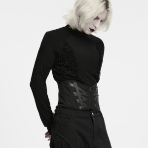 Cyberpunk Front-Zip Corset